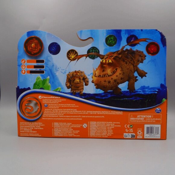 FISHLEGS & MEATLUG - HOW TO TRAIN YOUR DRAGON DREAMWORKS SPIN MASTER NEW - Picture 4 of 4